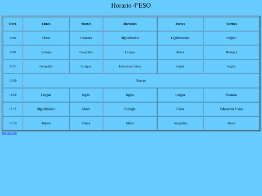 Horario (1) screenshot