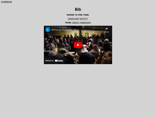 bib screenshot