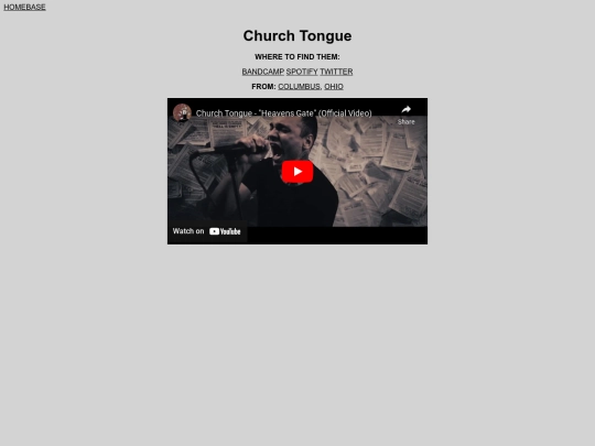 church-tongue screenshot
