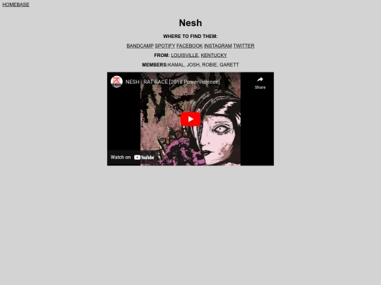 nesh screenshot