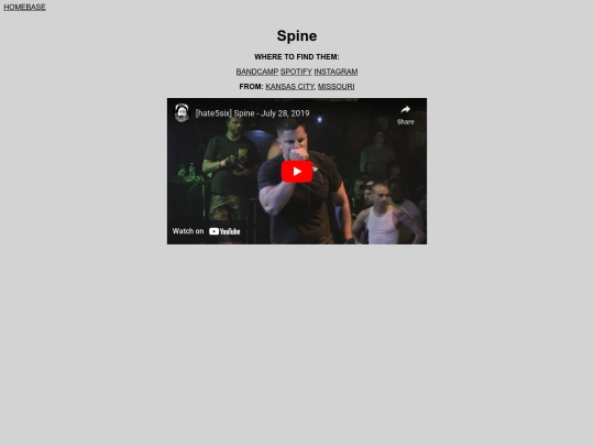 spine screenshot
