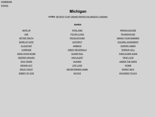 states/michigan screenshot