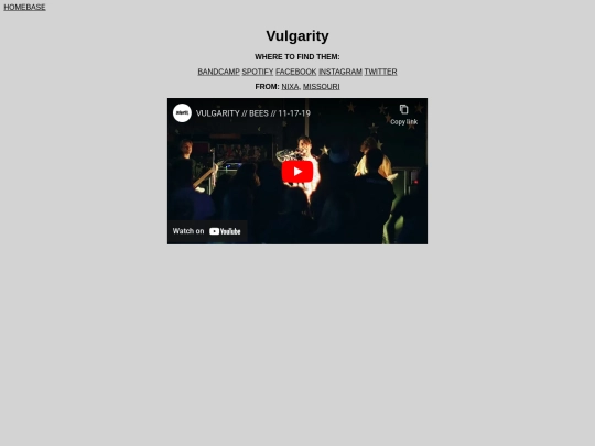vulgarity screenshot