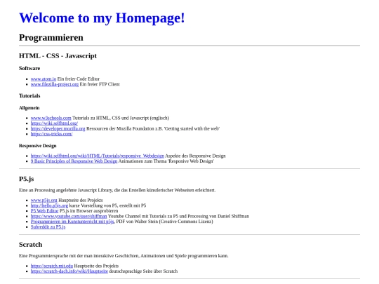 programmieren screenshot