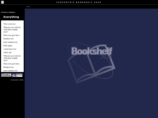 bookshelf screenshot