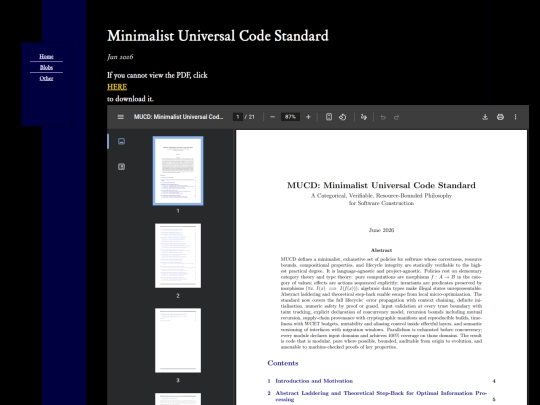MUCD screenshot