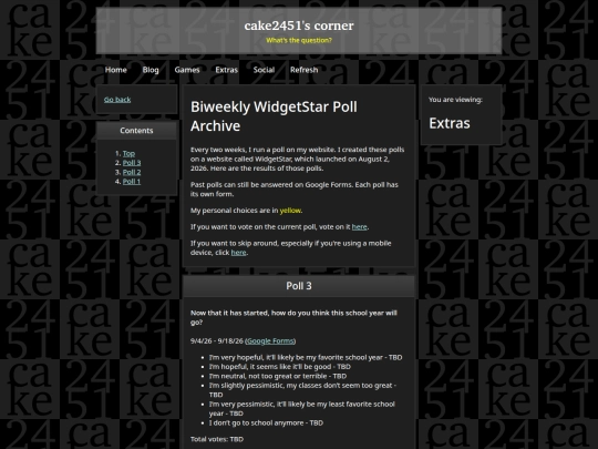 extras/poll-archive-ws screenshot