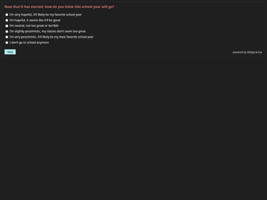 poll screenshot