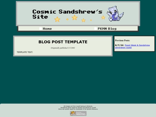 blog/1 screenshot