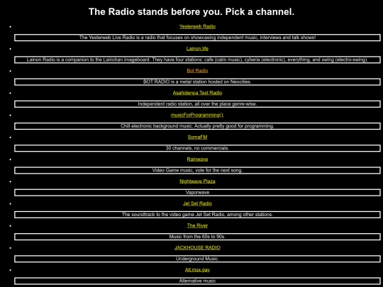 radio screenshot