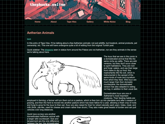 Tape-Hiss/aetheriananimals screenshot