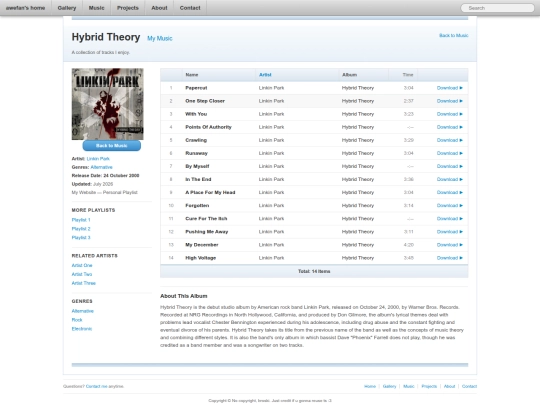 Playlist1 screenshot