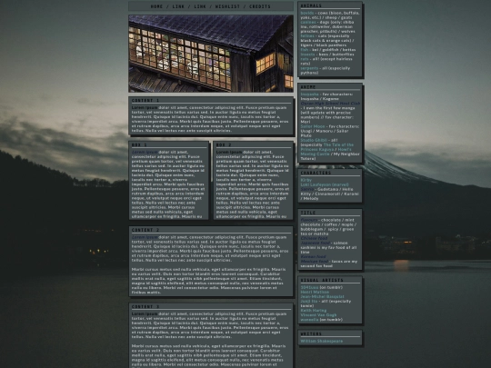 favlist screenshot