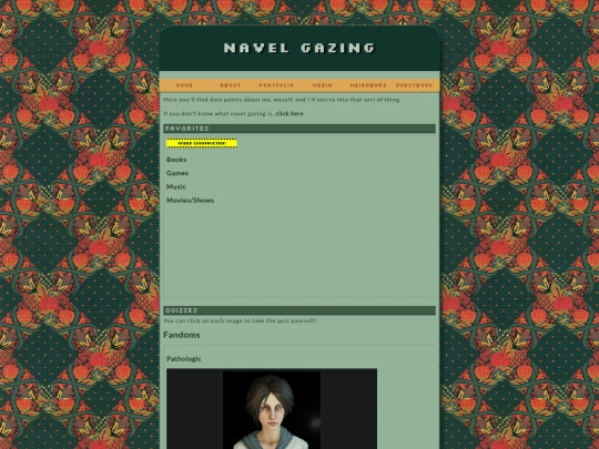 about/navelgazing screenshot