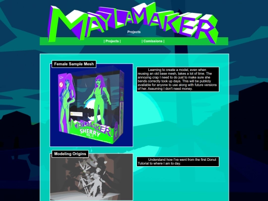 projects screenshot