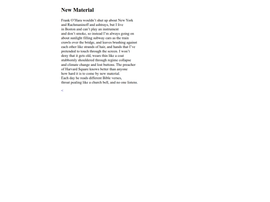 writing/newmaterial screenshot