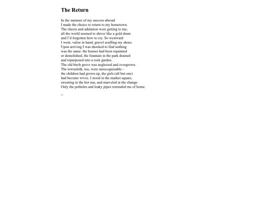writing/return screenshot