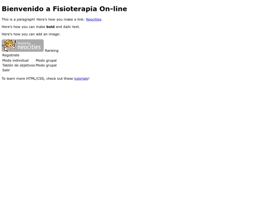 fisioterapia screenshot