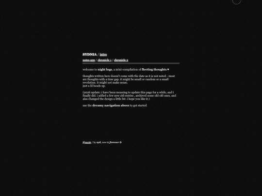 nightlogs screenshot