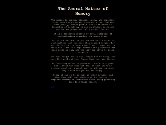 Personal Writings/Amoral_Memory screenshot