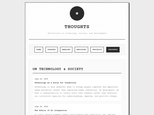 thoughts screenshot