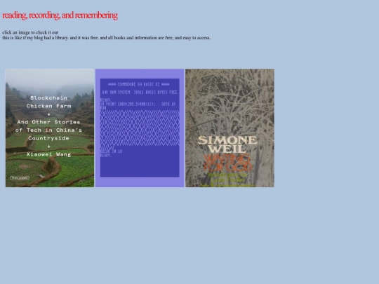entries/reading screenshot