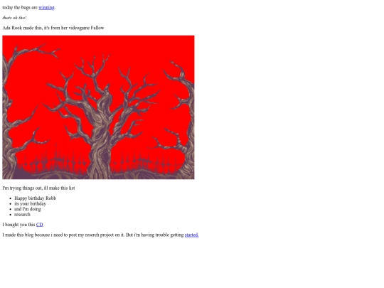 first screenshot