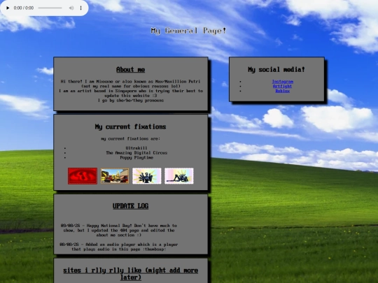 generalpage screenshot