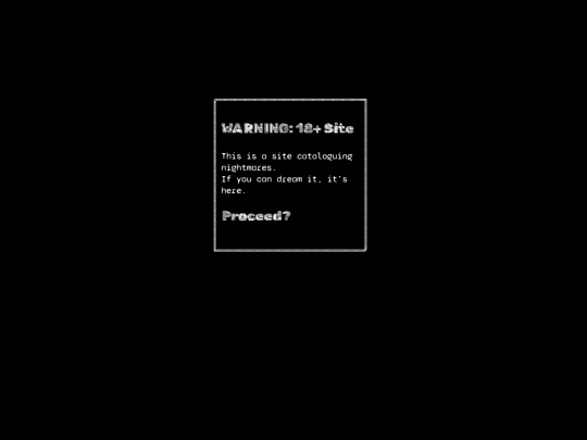 Warning screenshot