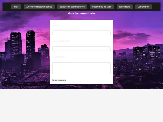 paginas/formulario screenshot