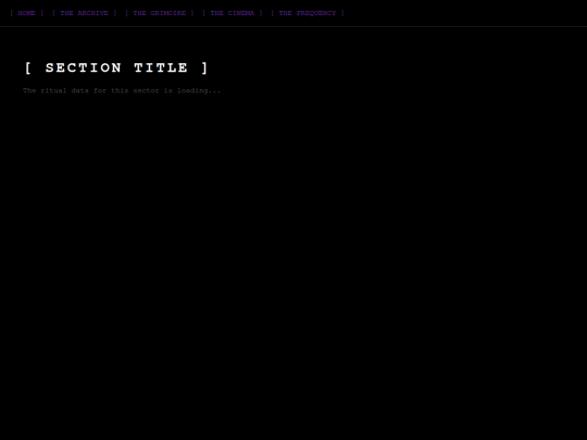 Archive screenshot