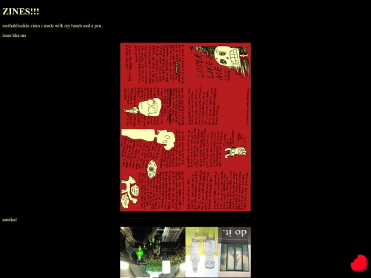 zines screenshot