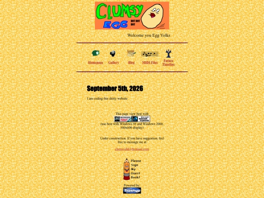 blog screenshot