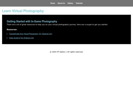 tutorials screenshot