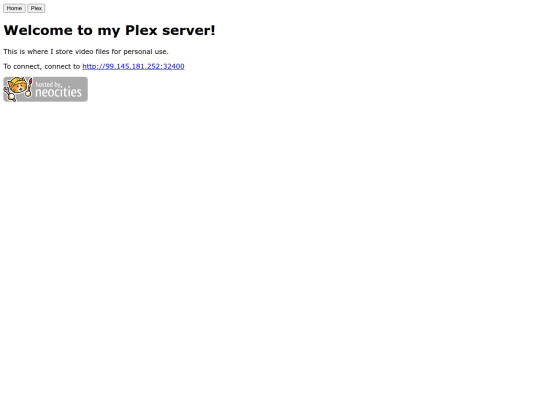plex screenshot
