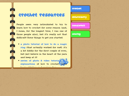 secrets/crafts/crochet screenshot