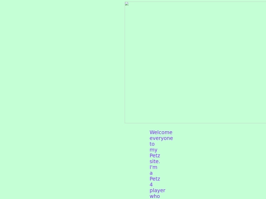 PetzSitePrototype screenshot