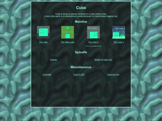 cube screenshot