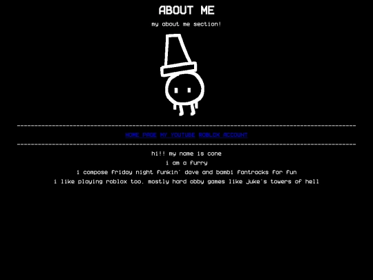 aboutme screenshot