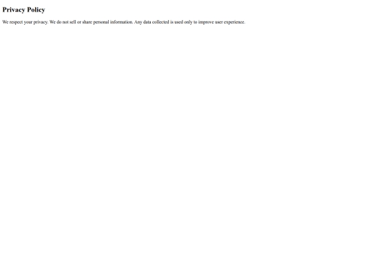 privacy-policy screenshot