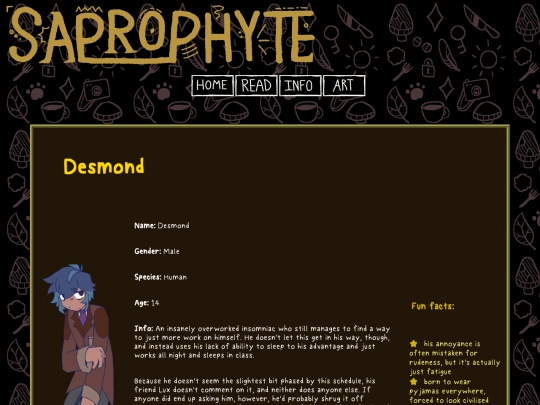 characters/desmond screenshot