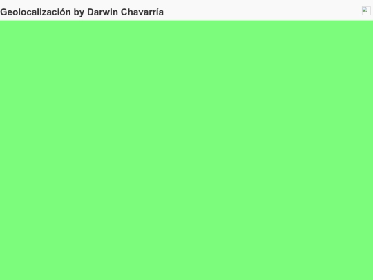 Ubicacion screenshot