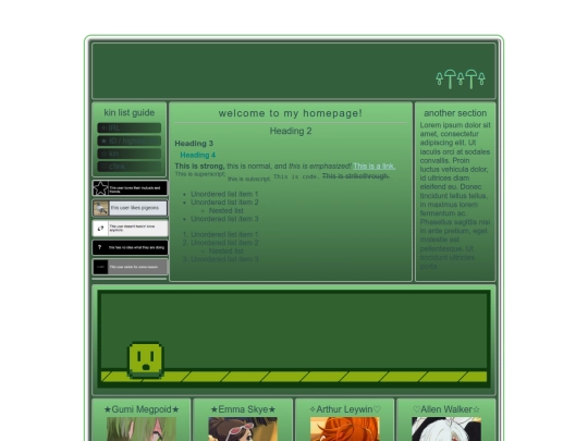 template screenshot