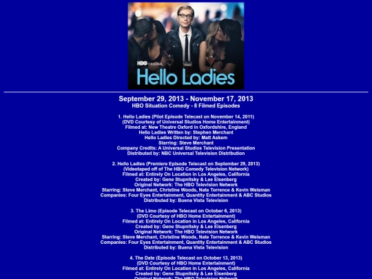 My Complete Hello Ladies Collection screenshot
