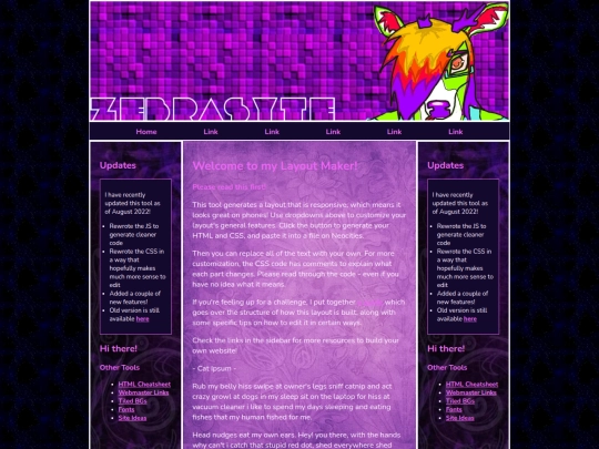 homepage67 screenshot