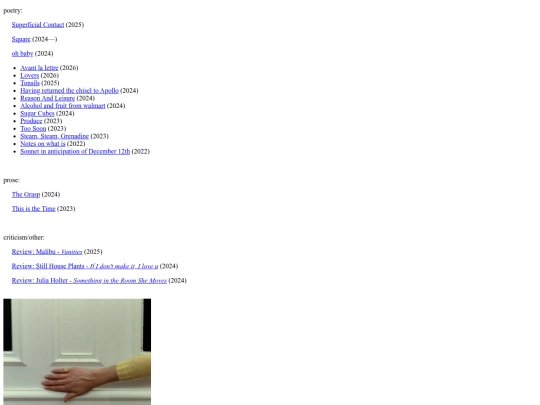 writing screenshot