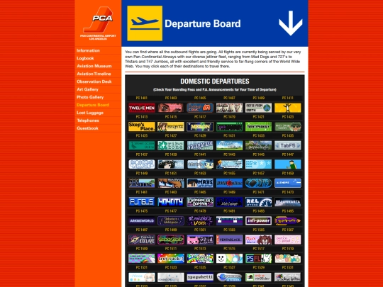 departures screenshot