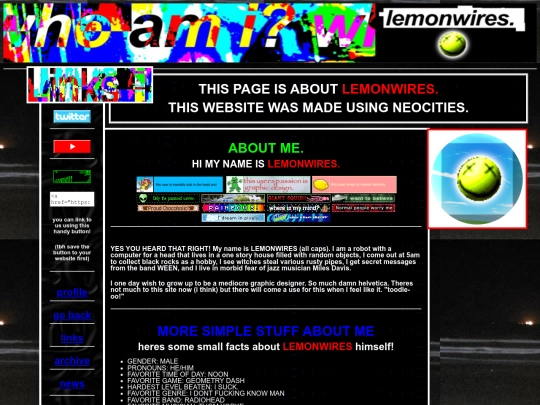aboutarchived screenshot
