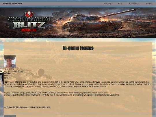 IN-GAME-ISSUES screenshot