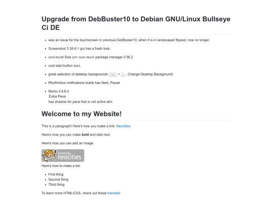 Deb11 screenshot